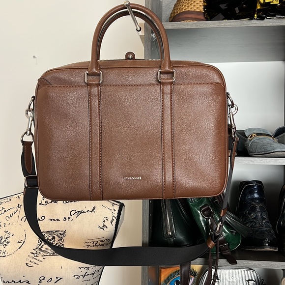 Coach Leather Lap Top Bag New w/o tags - Picture 3 of 11